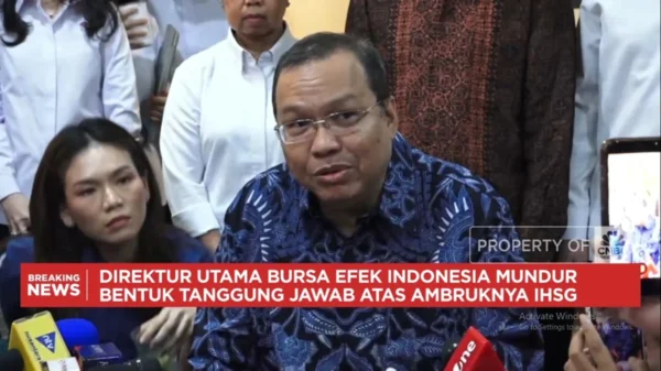 Dirut BEI Iman Rachman Mundur Usai IHSG Jatuh