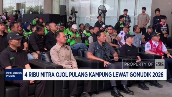 Serunya 4 Ribu Mitra Ojol Mudik Bersama Gomudik 2026